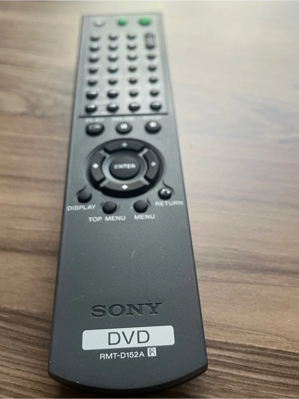 Sony remote does